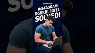 How to remove restricted profile problem on instagram 🔥🔥 #shorts