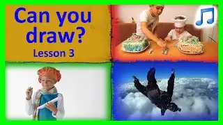 Can You Draw  Learn English Verbs GOGO CHANT
