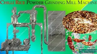Chilli powder machine┃rice flour grinder┃pepper making spices pulverizer mill for size reduction