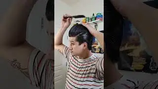 Styling the #perfect #pompadour with Voodoo Island! #hair #rockabilly #hairstyletutorial #haircare