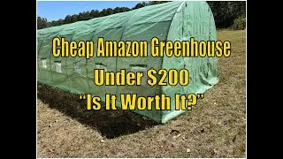 Amazon Cheap Greenhouse Review