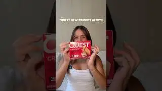 NEW: Quest Peanut Butter & Jelly Crispy Protein Bars taste like your fav childhood sandwich! 💪🥜🍓