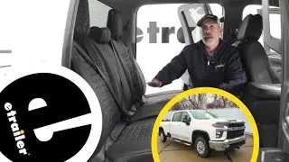 Installing the Seat Cover Solutions Luxury Semi-Custom Seat Covers in a 2025 Chevrolet Silverado 250