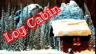 Winter cabin diorama (part 2)