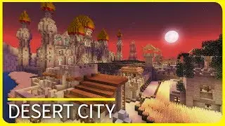 Minecraft PE Maps - Arabian DESERT CITY with an Old Temple - Best MCPE Maps 1.1.3 / 1.1