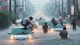 Natural Disasters: Typhoon Hits China Floods in Japan & Korea Poland Snowstorm in South Africa