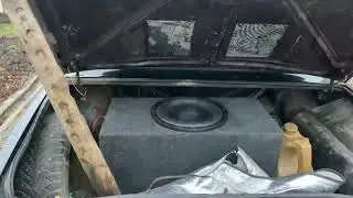 Прослушка мощного сабвуфера AMP MASS 500 12d2 V2