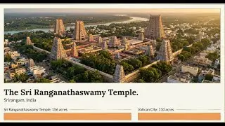 World's Largest Hindu Temple: 40 acres bigger than Vatican City!