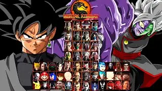 MORTAL KOMBAT 9 | GOKU BLACK ZAMASU | EXPERT ARCADE  LADDER | GAMEPLAY (4K60FPS)