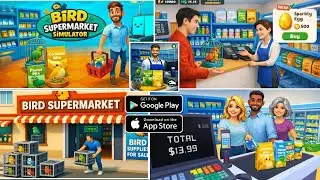 Am Bird Supermarket Scam Game (Early Access) &ndash; NEW SIMULATOR GAME | Android Gameplay 2026