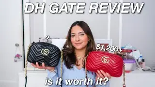 ДИЗАЙНЕРСКАЯ РЕПЛИКА DHGATE | Распаковка + обзор Gucci