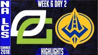 OPT vs GGS Highlights | NA LCS Summer 2018 Week 6 Day 2 | Optic Gaming vs Golden Guardians