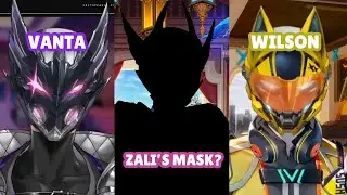 Zali shows his new mask and completes KRISIS Masked Heroes