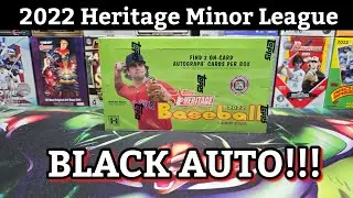 LOADED BOX! | 2022 Topps Heritage Minor League