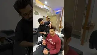 This Salon Look Hits Different 🔥#youtubeshorts #hairstyle #haircut