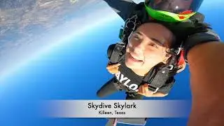 Skydive Skylark free-falling from thousands of feet, #adventure  #Texas www.skydiveskylark.com