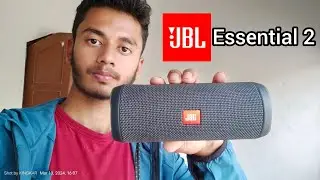 JBL Flip Essential 2, Deep Bass, 10Hrs Playtime, IPX7 Waterproof, Portable 20 W. Unboxing.#jbl