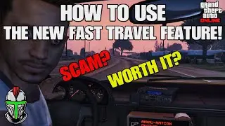 GTA Online: How To Use The NEW FAST TRAVEL Feature!