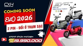 ⚡ VINFAST EVO 2026 ( COMING SOON) &ndash; 2 PIN TH&Aacute;O RỜI * HỖ TRỢ ĐỔI PIN Ở TRẠM SẠC 🎉