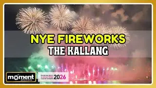 New Year Eve Fireworks At The Kallang Stadium 🎇 Singapore New Year Eve Countdown To 2026 🇸🇬