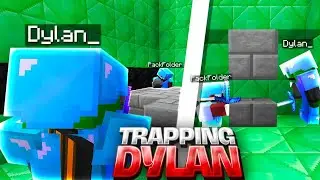 (ViperMC) Trapping Dylan_ while he was streaming.. *HIS POV* | Minecraft HCF
