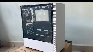 Unboxing Casing/Case PC Tecware Nexus C White (Detail Close Up)