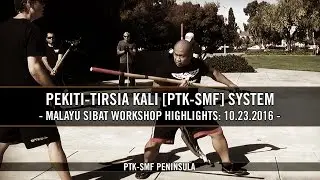 Pekiti Tirsia Kali [PTK SMF]: Combat Spear Highlights