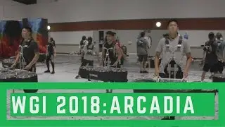 Arcadia 2018 Drumline: Early Season