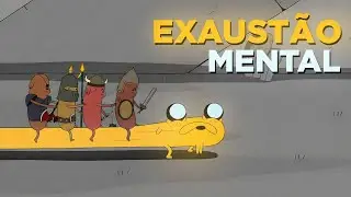 Como Hora de Aventura Explica o BURNOUT - Jake o Cachorro
