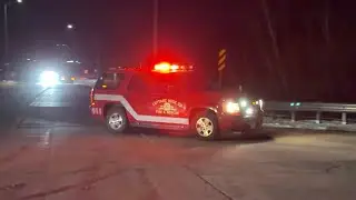 Cottage Hose Company Support 51 & Meredith Hose Company Mini Pumper 60 Responding. 