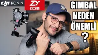Videoda Gimbal Neden Önemli ? | Gimbal Kullanımı ! Zhiyun ? Dji Ronin ?