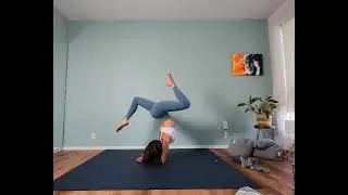 Forearm stand balance flow. #forearmstand