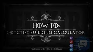 GOTC: TUTORIAL - How to Use Building Calculator Discord Bot