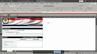 Cara memperbaiki excel cannot run the macro - APP V_22.01.27.015