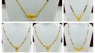 Gold Short Mangalsutra One Gram Gold #viral #gold #trending #jewellery #diamond #mangalsutra #bride 