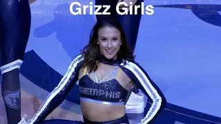 Grizz Girls (Memphis Grizzlies Dancers) - NBA Dancers - 12/2/2019 Dance Performance