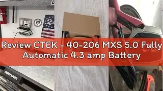 Review CTEK - 40-206 MXS 5.0 Fully Automatic 4.3 amp Battery Charger and Maintainer 12V