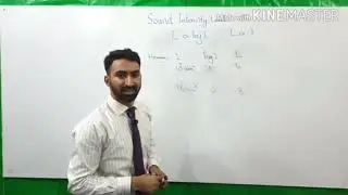 Sound Intensity Level | intensity level of sound | weber fechner law | @Bloomlightschoolsystem