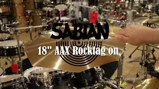 Sabian Vault Drop - 18'' AAX Rocktagon at Music City Canada