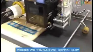 Automatic paging plane labeling machine