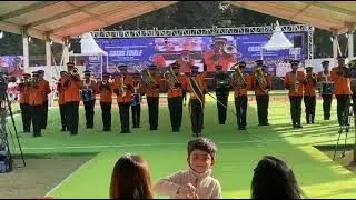 CMS BRASS BAND UTTAR PRADESH WON THE NATIONAL BAND COMPETITION AMONG AAL STATES