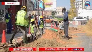 JOJ 2026 : avenue Blaise Diagne, les premiers travaux ont démarré ce 15 janvier, après la fermeture