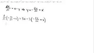 Problem 29 - Autonomous System of Coupled 1st order Linear Diff Eq to a Single 2nd Order Autonomous