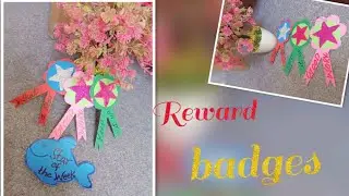easy reward badges for students #art #DIY #badge ideas