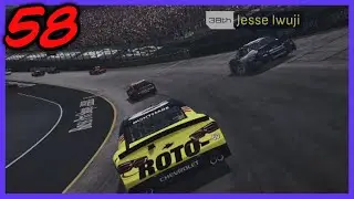 Джесси Ивуджи в плей-офф?!: Режим карьеры в NASCAR 25, часть 58