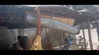 How to install bamboo chick, bamboo curtain