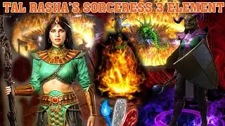 D2R &ndash; Tal Rasha&rsquo;s Sorceress vs Uber Tristram: Fire, Lightning & Cold Builds Compared