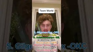 NBA All-Star Picks 2026: Team World vs Team USA #shorts #nba #nbaallstar