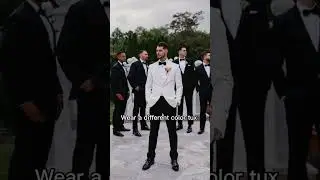 Subtle Ways To Stand Out As The Groom