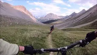 vtt : tour des cerces dans les alpes en itinerance  j1